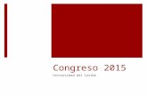 Congreso Gastronomía 2015