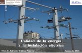 Calidad de la Energía y la Instalación Eléctrica (ICA-Procobre, Ago2015)