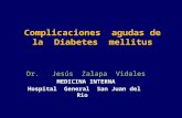 Complicaciones  agudas de la  diabetes  mellitus