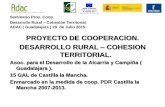 Propuesta de modelo de cohesión territorial para ADAC