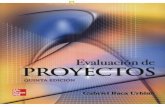 Evaluación de proyectos   5ta edición - gabriel baca urbina