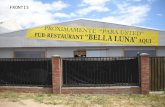 Avances Restaurante Bella Luna Arauco