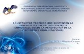 Constructos Teóricos que sustentan la Gerencia Social de los Consejos Comunales desde la Perspectiva de la Cibernética Organizacional.