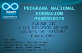 Pnfp bloque III Jornada Institucional Agrupamiento 4 Mendoza