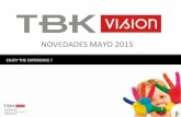 Presentacion novedades tbk vision mayo 2015