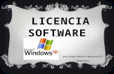 Licencia software
