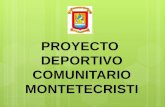 Presentacion de proyecto montecristi blog Blogger Blogsplot
