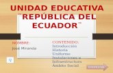 Unidad Educativa "República del Ecuador"