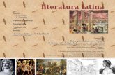 T3 literatura universal: literatura latina