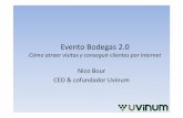 Bodegas 2.0: El impacto de las recomendaciones (Uvinum)