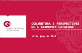Conjuntura i perspectives de l'economia catalana 2012