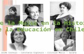 La Mujere, Eduación en Chile