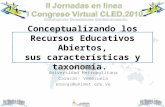 Conceptualizando los Recursos Educativos Abiertos, su caracterización y taxonomía.