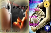 El aborto presentacion