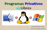 Programas Primativos VS Programas Libres