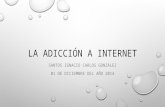 La adicción a internet