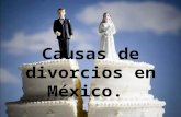 Causas de divorcios en México