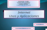 Internet, usos y aplicaciones - Anselmo Mendoza