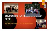 Convite CEFE workshop America Latina 2015