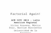 Factorial again! Olimpiada  Informática Media IOI- ACM