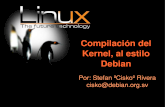 Compilacion del Kernel a la Debian