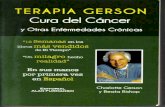 Cura Del Cancer y Otras Enfermedades Cronicas Terapia de Gerson