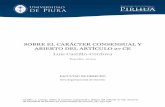 SOBRE EL CARÁCTER CONSENSUAL Y ABIERTO DEL ARTÍCULO 27 CE