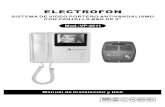 Electrofon - Manual Videoportero VP-2011