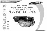 Motor 168fd-2b 6.5hp Con Marcha