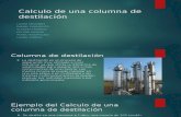 Calculo de Una Columna de Destilación