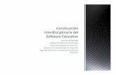 Construcción Interdisciplinaria Del Software Educativo