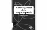 Historia general de la lengua española