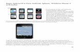Bajar Aplicación Para Android, Iphone, Windows Phone Y ordenador