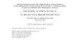 Guía de Laboratorio - Química Orgánica para Biología - Parte B
