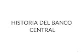 Historia de Los Bancos Centrales