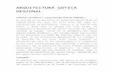 Arquitectura Gotica Regional