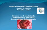 RCIU y Tolerancia Inmunológica de La Placenta