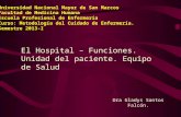 Hospital Funciones - Unidad Del Paciente.