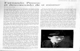 Fernando Pessoa: el desconocido de sí mismo