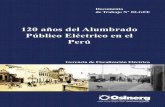 120 Años de Alumb. Público en Perú