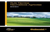 Guía Técnica Neumáticos Agrícolas CONTINENTAL. 2013