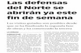 151007 La Verdad CG- Las Defensas Del Norte Se Abrirán Ya Este Fin de Semana p.9