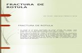 Fractura de Rotula