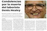 151006 La Verdad CG- Condolencias Por La Muerte Del Laborista Denis Healey p.9