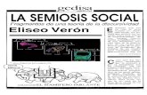 LaLa Semiosis Social Fragmentos de Una Teoria de La Discursividad Veron  Semiosis Social Fragmentos de Una Teoria de La Discursividad Veron PDF