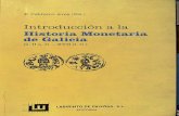Introducción a La Historia Monetaria de Galicia. F. Cebreiro Ares. PDF
