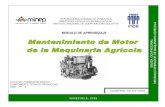 Mantenimiento de Motor de La Maquinaria Agrícola