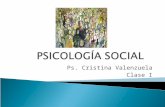PSICOLOG+ìA SOCIAL, clase I