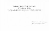 Matemáticas para el análisis económico.