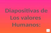 Diapositivas de Los Valores Humanos